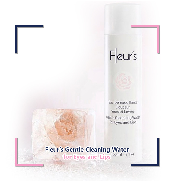 Fleur's Gentle Cleaning Water for Eyes and Lips